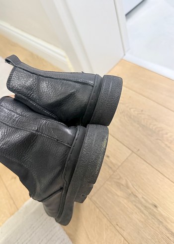 Siyah Deri  Bot - Görsel 4