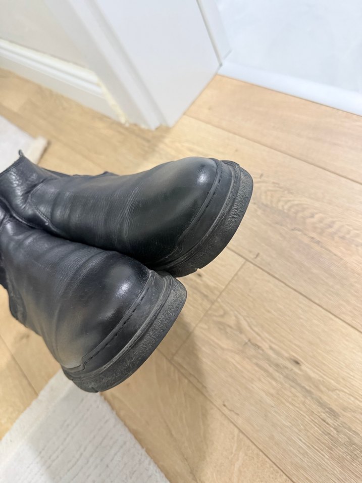 Siyah Deri  Bot - Görsel 5