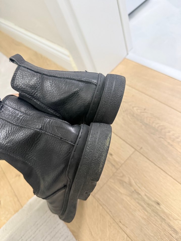 Siyah Deri  Bot - Görsel 4