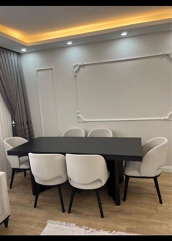 Beden Ham gürgenden yapılma yıldız entegre masa sandalye yemek takımı