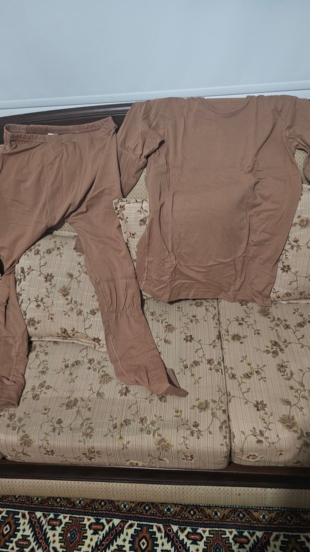 Erkek Kahverengi Rahat Pijama Takımı - Görsel 2