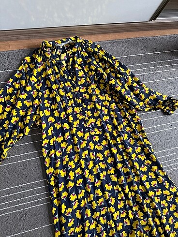 Viskoz elbise - Görsel 7