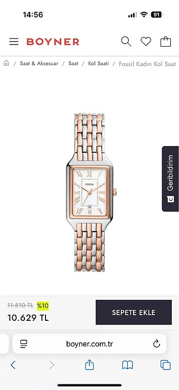 Fossil saat