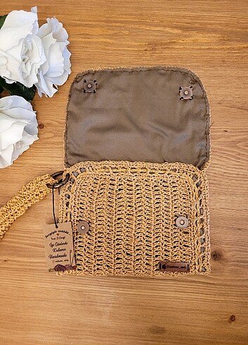 Y-London Hasır El Çantasi / Clutch 