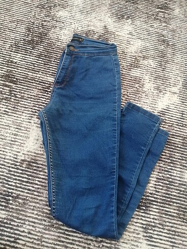 Zara lacivert skinny jean pantolon