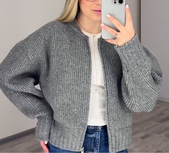 Zara Zara gri hırka