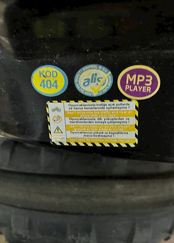 Siyah Elektrikli Motorlu Çocuk Aracı - Görsel 4