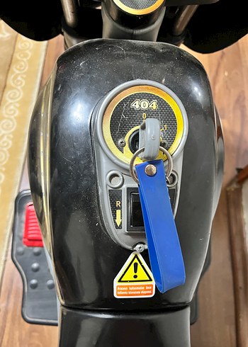 Siyah Elektrikli Motorlu Çocuk Aracı - Görsel 7