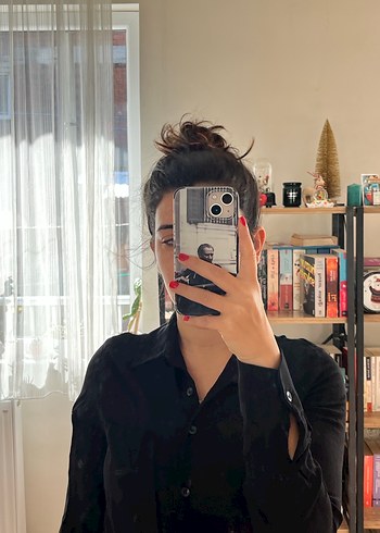 Siyah gömlek - Görsel 5