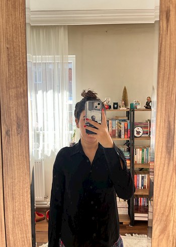 Siyah gömlek - Görsel 6