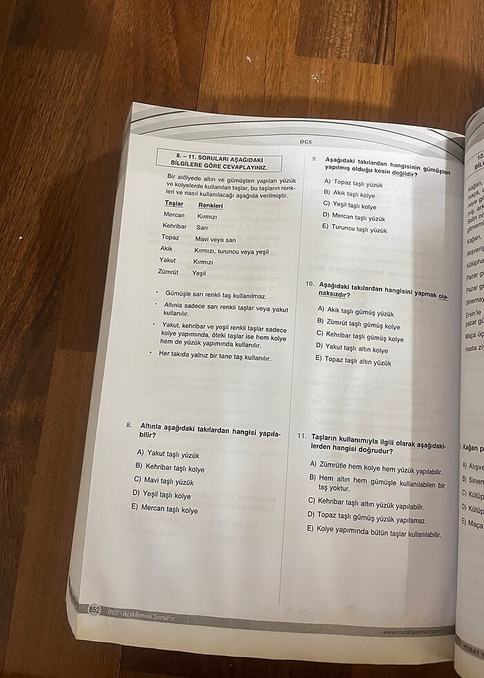 Dgs çalışma kitabı - Görsel 4