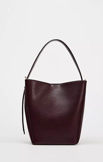 Zara bordo çanta