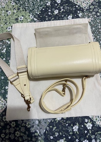 Beden sarı Renk Zara sarı cift askılı çanta