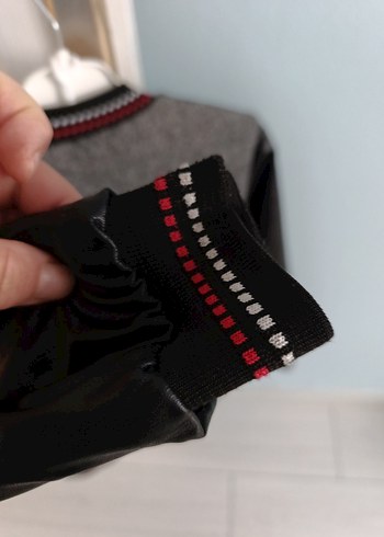 Düğmeli Gri Erkek Çocuk Streetwear Ceket - Görsel 3