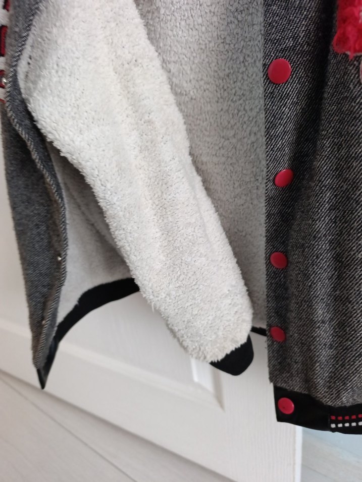 Düğmeli Gri Erkek Çocuk Streetwear Ceket - Görsel 5