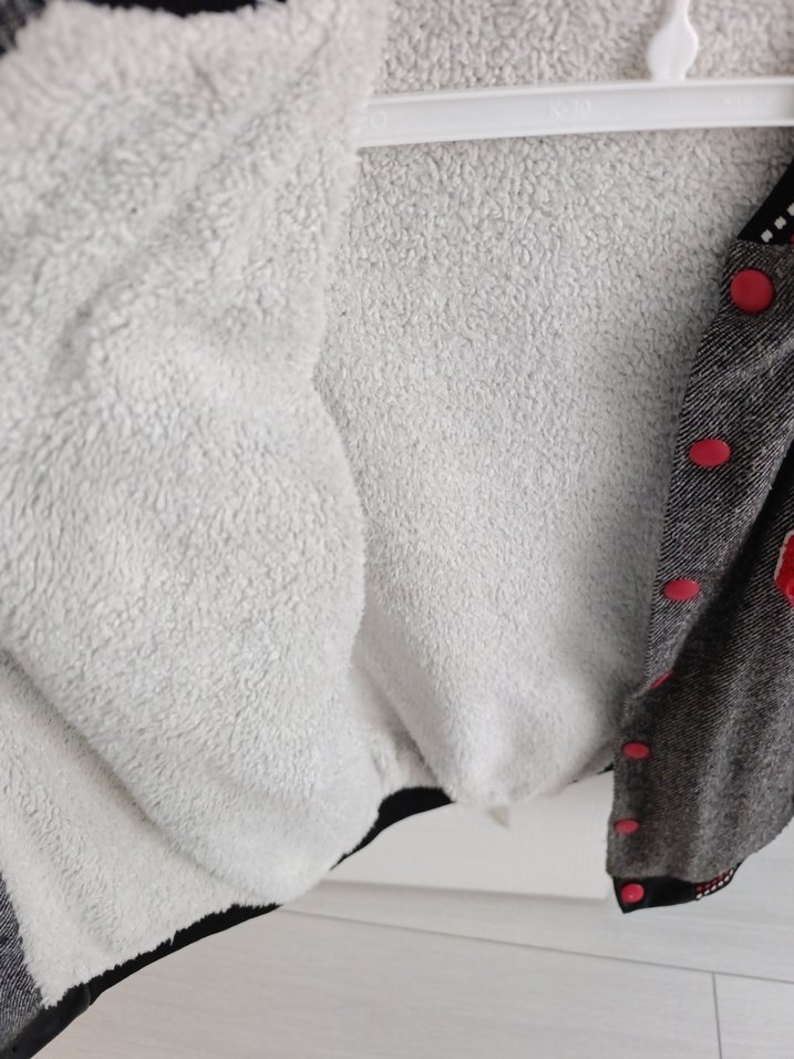 Düğmeli Gri Erkek Çocuk Streetwear Ceket - Görsel 4