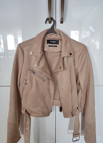 süet ceket Pull&Bear