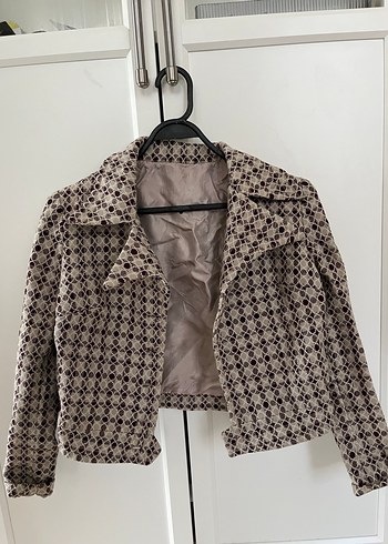 vintage blazer+etek. takım - Görsel 3
