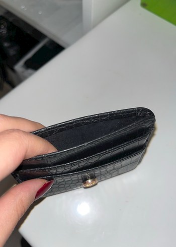 defacto siyah deri kartlık - Görsel 5