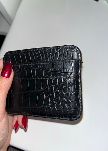 defacto siyah deri kartlık - Görsel 4