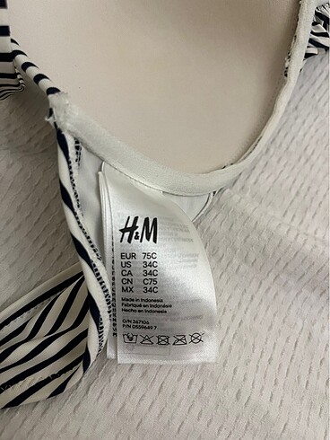 s Beden H&M bikini üstü