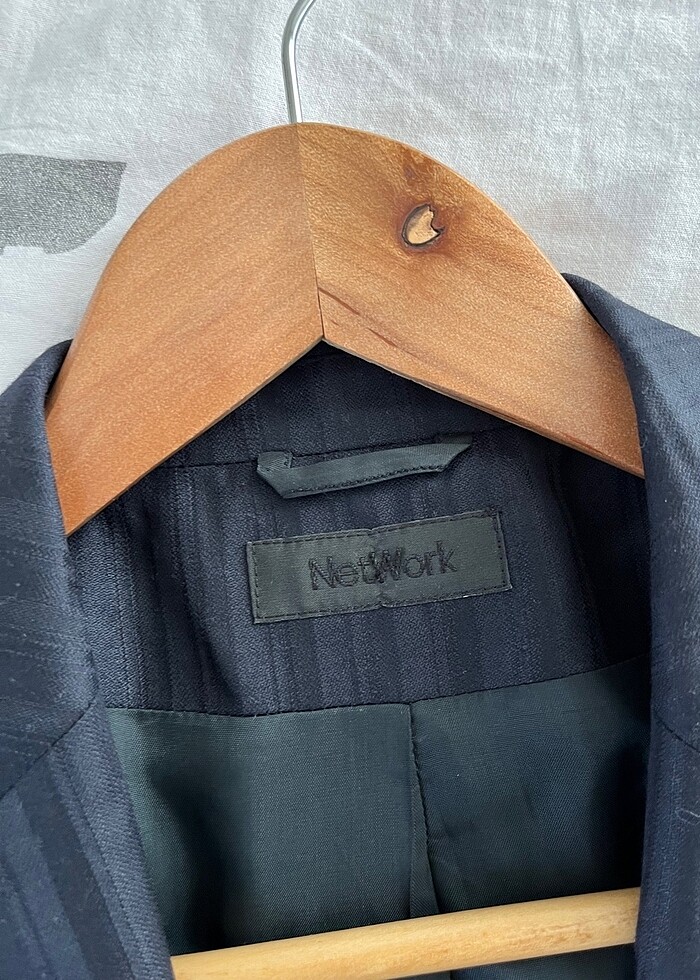 0 Yün Network Blazer Ceket - Görsel 3