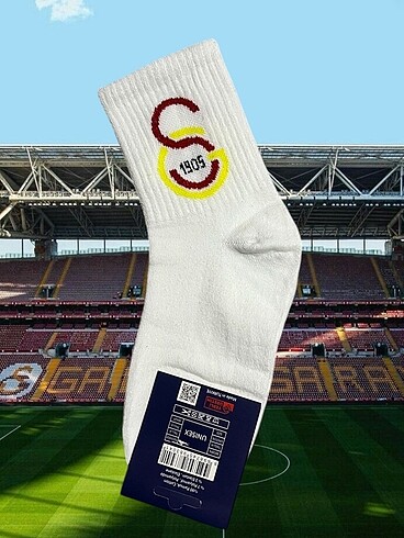 Taraftar Çorabı GALATASARAY. Avrupa fatihi GALATASARAY