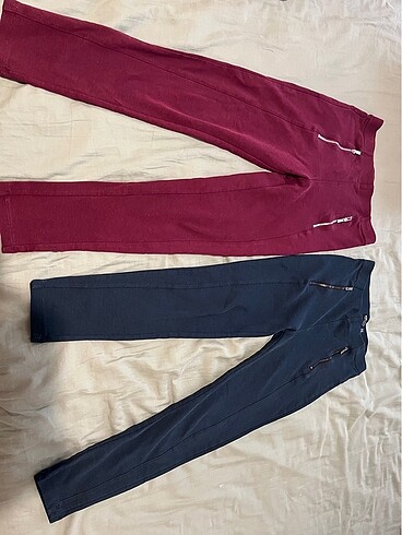 Bershka Tayt Pantolon 2 renk