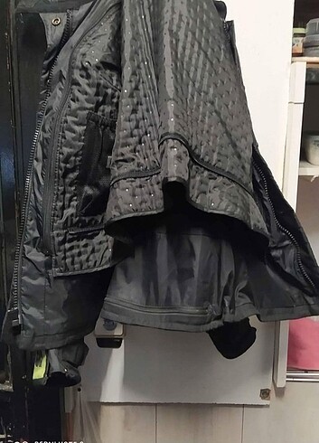 Bayan korumalı  Motorcu  montu - Görsel 8