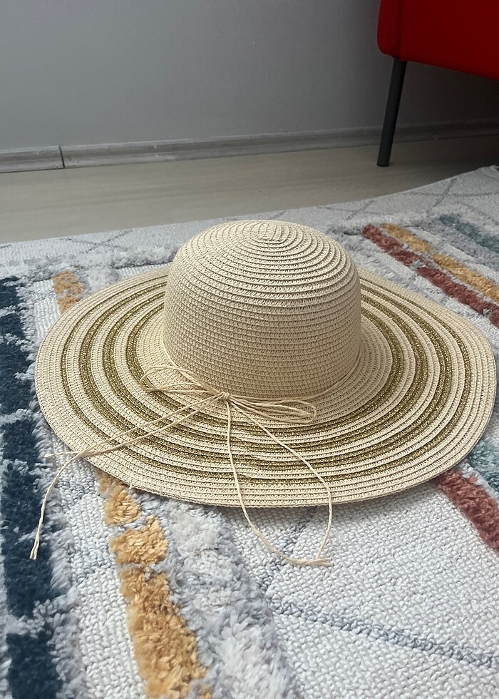 Koton hasır şapka - Görsel 2