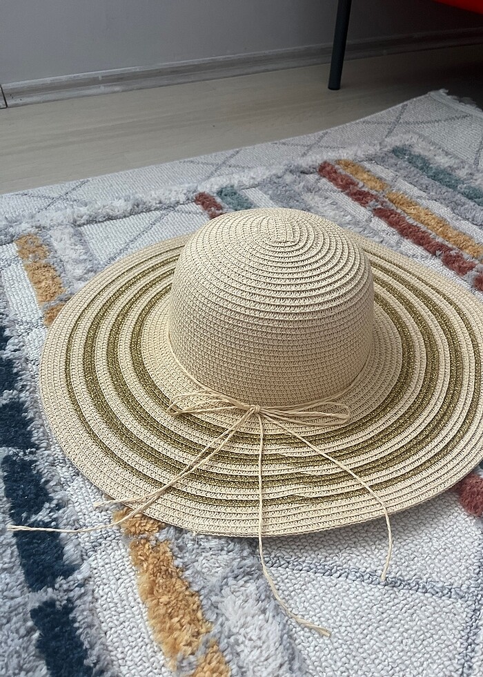 Koton hasır şapka - Görsel 4