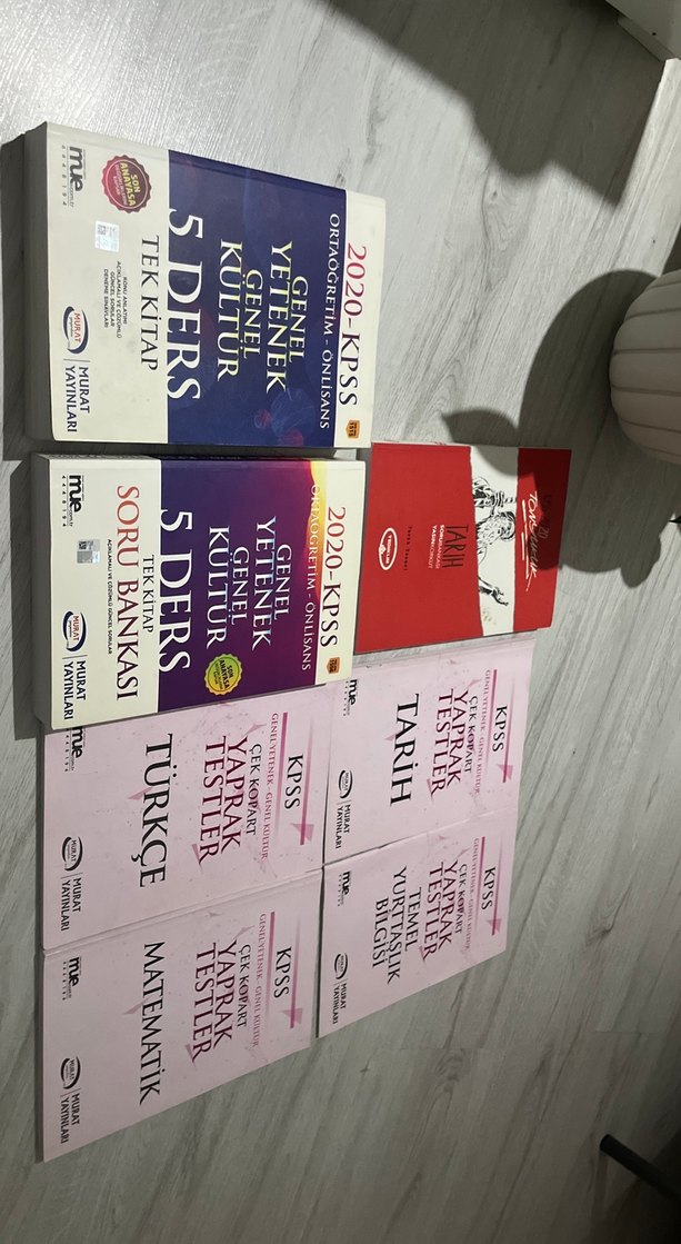 2020 KPSS 5 Ders Soru Bankası ve Yaprak Testler Seti - Görsel 2