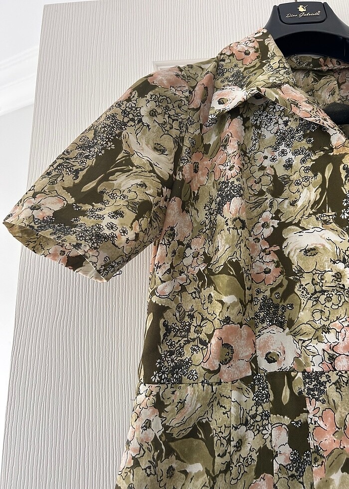 Şifon elbise - Görsel 4