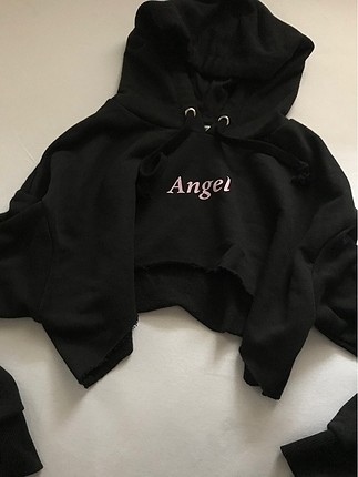 Crop sweatshirt s/m uyumlu