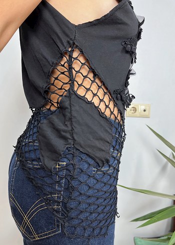 Bohem tarz bir bluz - Görsel 4