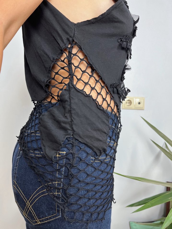 Bohem tarz bir bluz - Görsel 4