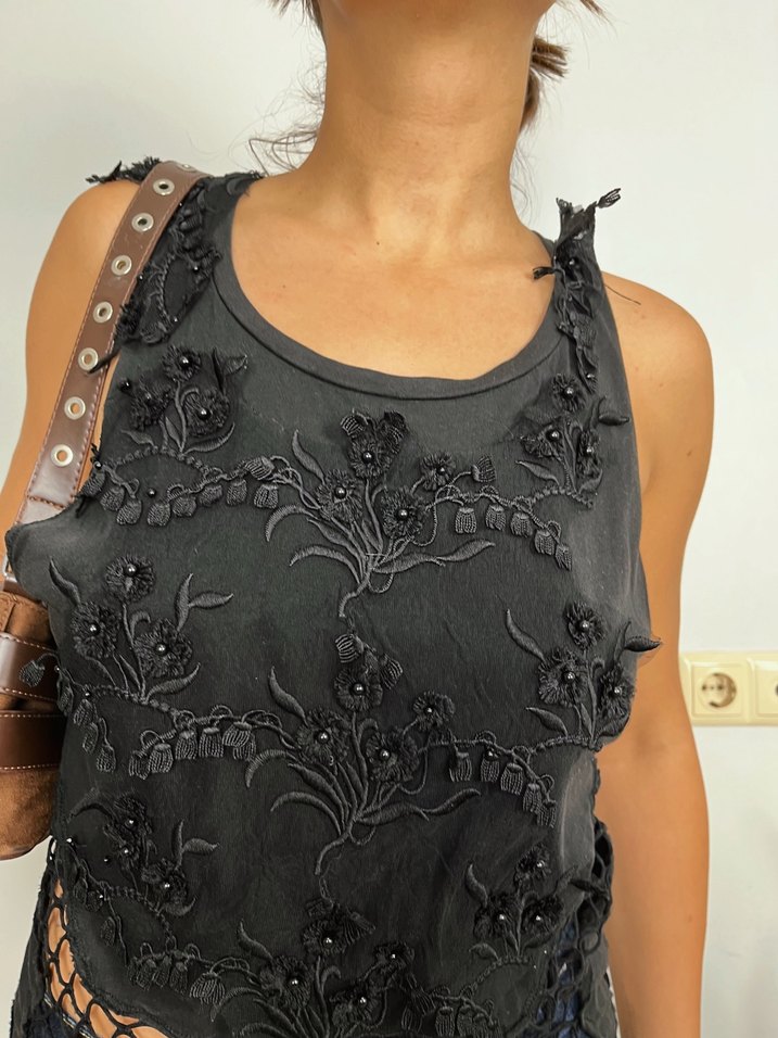 Bohem tarz bir bluz - Görsel 5