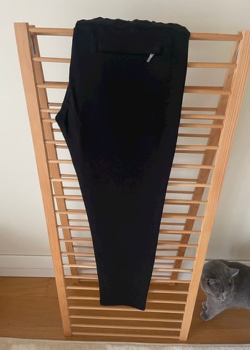 Fermuarlı Siyah Erkek Eşofman Altı - Görsel 3