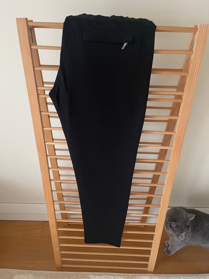 Fermuarlı Siyah Erkek Eşofman Altı - Görsel 3