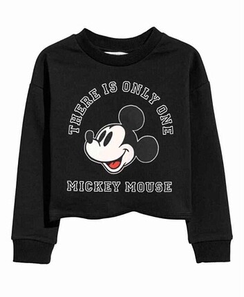 H&M Esprit ve Mickey sweatshirt 14 yaş