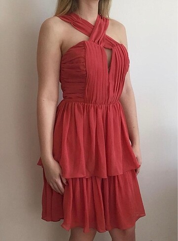 H&M Elbise midi boy