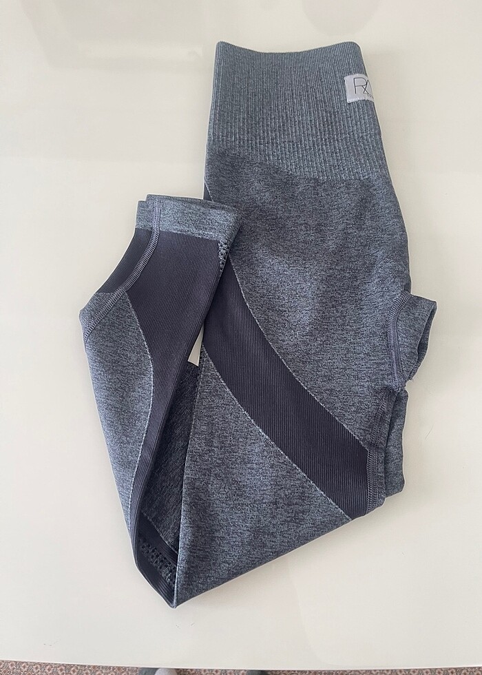 Spor Tayt Likralı  gri renk s/m beden uyumlu - Görsel 3