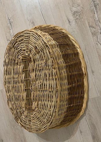 El Dokuması Hasır Kedi/Köpek Pet Yatağı - Görsel 3