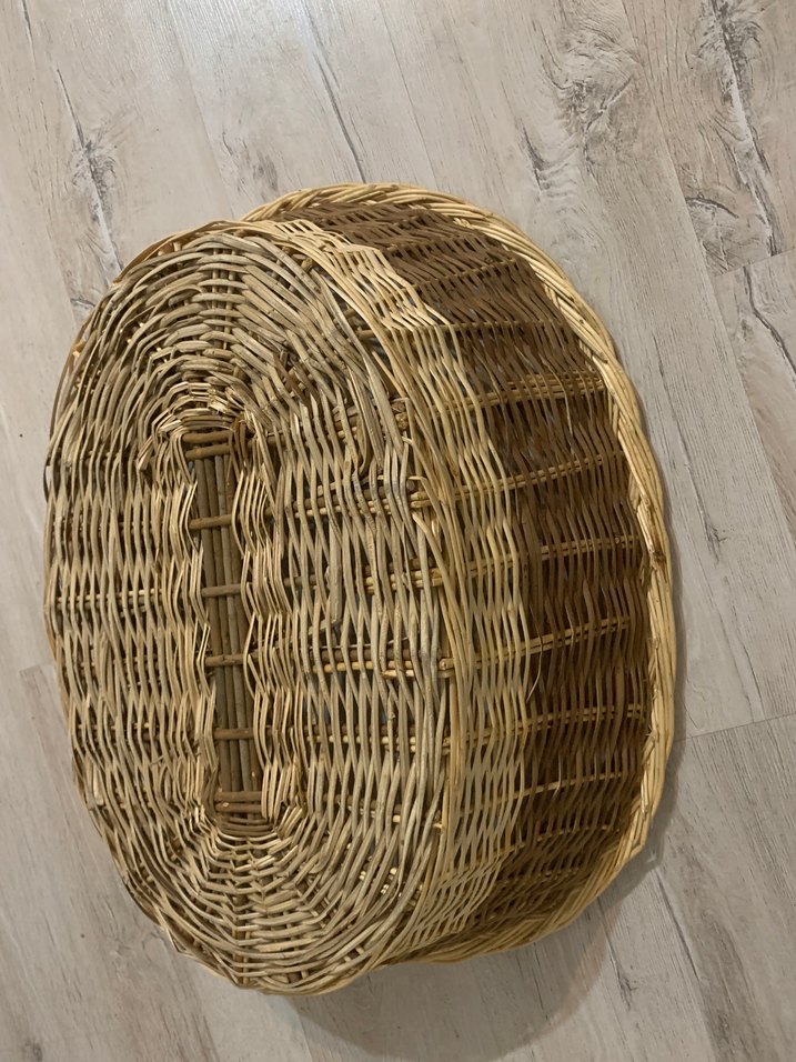 El Dokuması Hasır Kedi/Köpek Pet Yatağı - Görsel 3