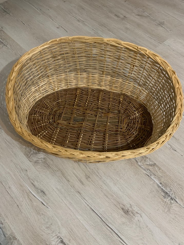 El Dokuması Hasır Kedi/Köpek Pet Yatağı - Görsel 2