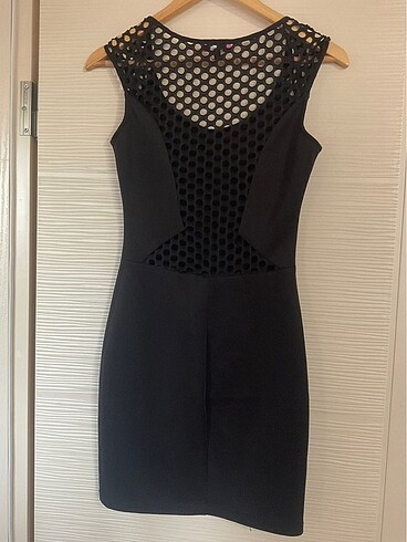 H&M Sırt detaylı şık elbise