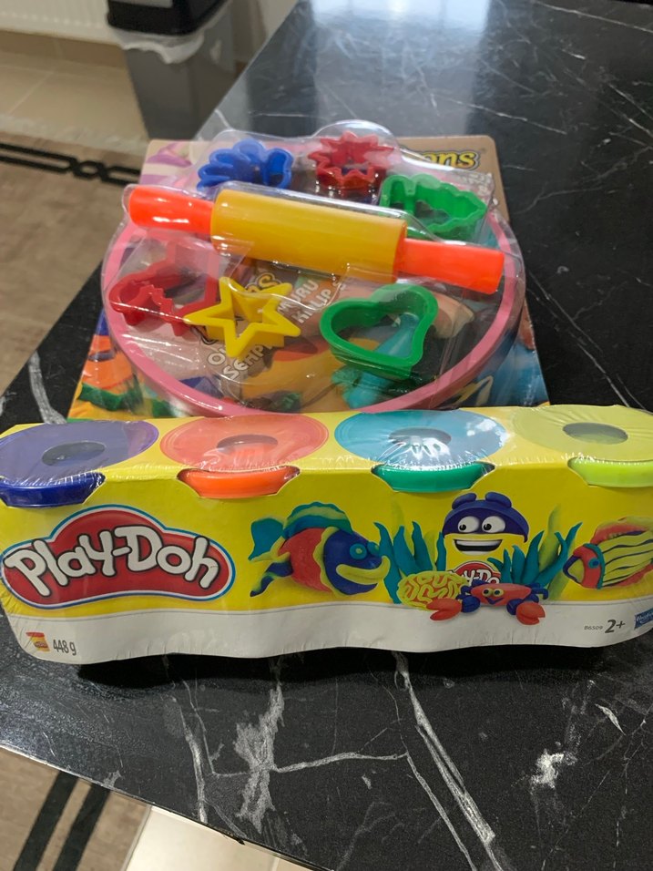 Renkli Play-Doh Oyun Hamuru Seti 448g - Görsel 2