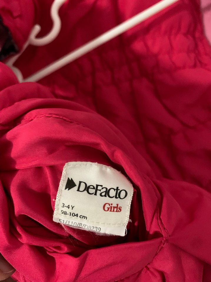 Kız Çocuk Çift Taraflı Yelek - Görsel 5