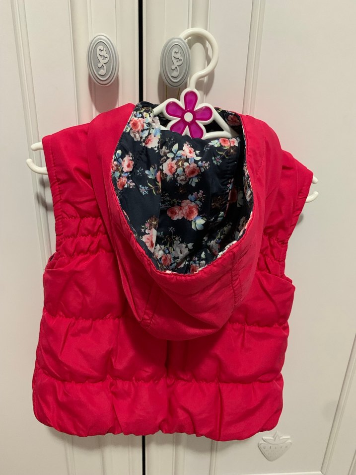 Kız Çocuk Çift Taraflı Yelek - Görsel 2