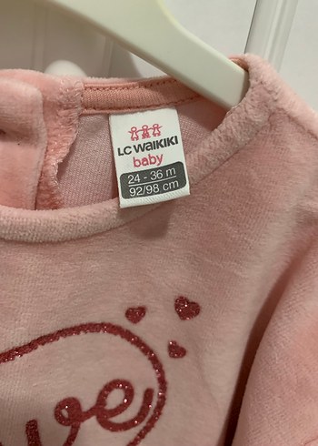 Pembe Uzun Kollu Kız Çocuk Elbise - Görsel 4